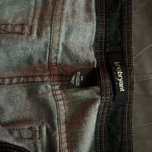Lane Bryant Gray Jeans with Vintage Distressing.